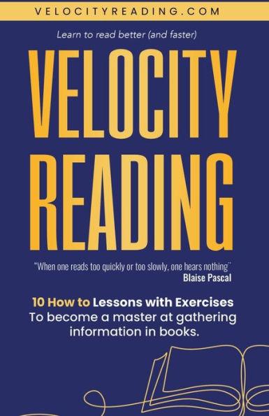 Velocity Reading: Read Better, Read Faster. - Gilles Lavoie