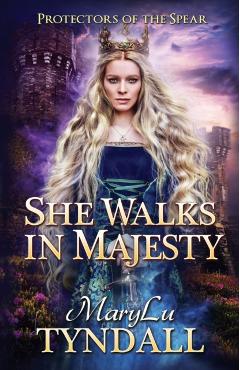Coperta cărții 'She Walks in Majesty - Marylu Tyndall'