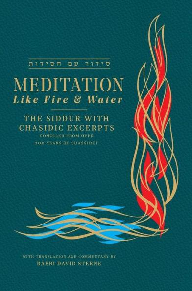 Meditation like Fire and Water: Siddur with translated Chassidic Excerpts - David H. Sterne
