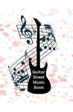 Coperta cărții 'Guitar Sheet Music Book: Tab Paper for Guitarists - Ritchie Media Planners'