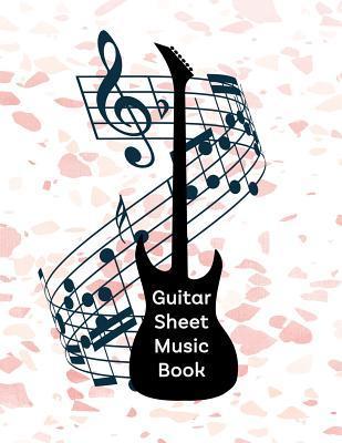 Coperta cărții 'Guitar Sheet Music Book: Tab Paper for Guitarists - Ritchie Media Planners'