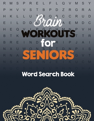 Brain Workouts for Seniors: Word Search Book Easy-to-see Full Page Seek and Circle Word Searches, Brian game book for seniors in this Christmas Gi - Voloxx Studio
