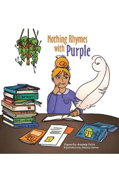 Coperta cărții 'Nothing Rhymes with Purple - Amanda Felts'