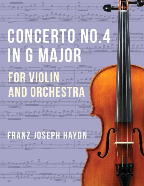 Haydn Franz Joseph Concerto No2 in G Major Hob VIIa: 4 Violin and Piano by Ferdinand Kuchler Peters - Franz Joseph Haydn