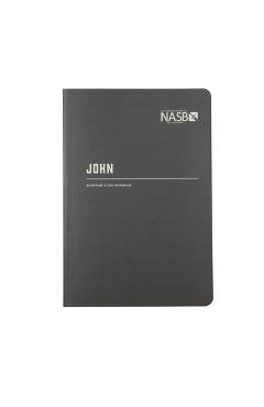 Coperta cărții 'NASB Scripture Study Notebook: John: NASB - Steadfast Bibles'