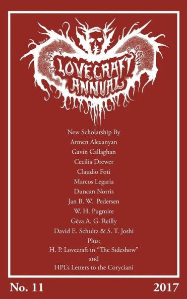 Lovecraft Annual No. 11 (2017) - S. T. Joshi