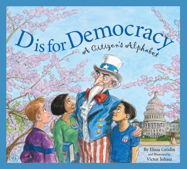 Coperta cărții 'D Is for Democracy: A Citizens - Elissa Grodin'