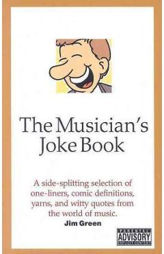 Coperta cărții 'The Musicians' Joke Book - Jim Green'