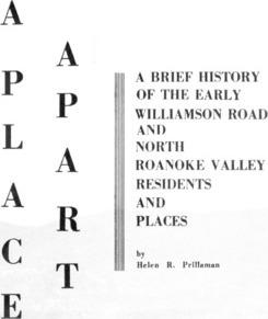 Place Apart - Helen R. Prillaman