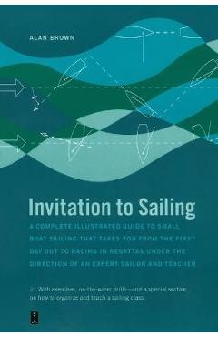 Coperta cărții 'Invitation to Sailing - Alan Brown'
