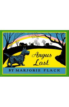 Coperta cărții 'Angus Lost - Marjorie Flack'