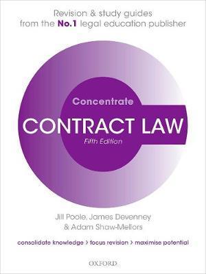 Contract Law Concentrate: Law Revision and Study Guide - Jill Poole