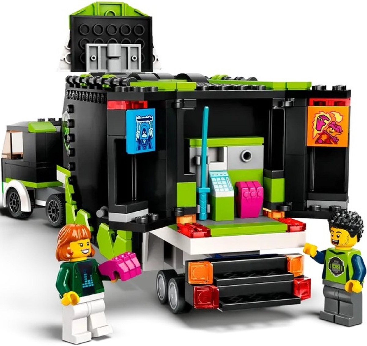 Lego City. Camion pentru turneul de gaming