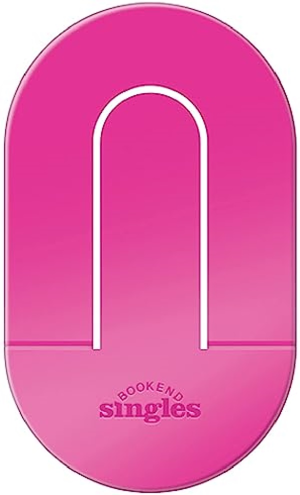 Suport lateral pentru carti. Roz