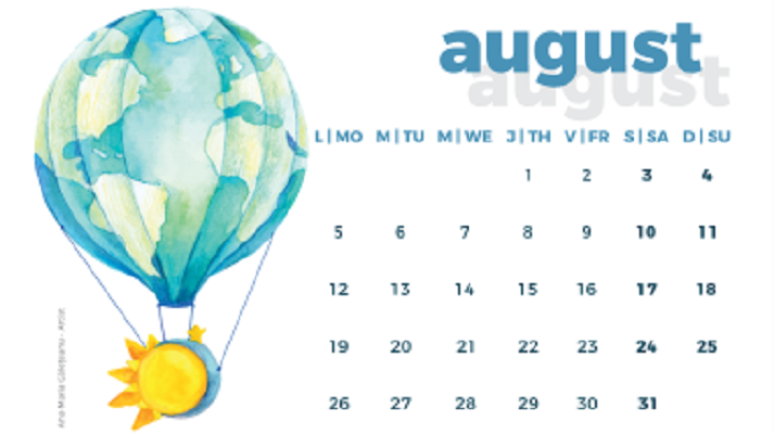 Calendar 2024: Baloane cu aer cald