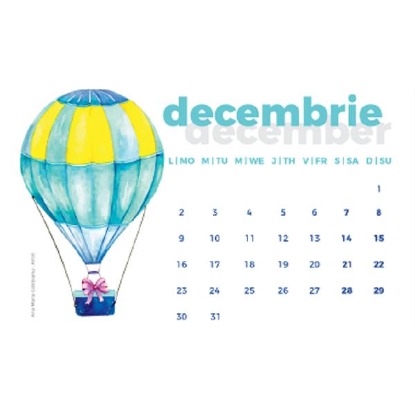 Calendar 2024: Baloane cu aer cald