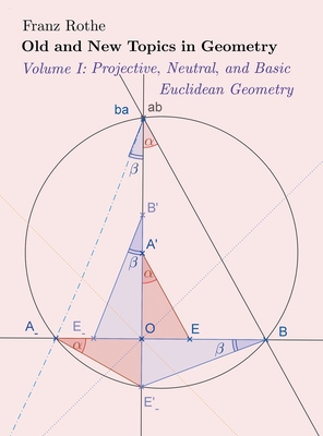 Coperta cărții 'Old and New Topics in Geometry: Volume I: Projective, Neutral and Basic Euclidean Geometry - Franz Rothe'