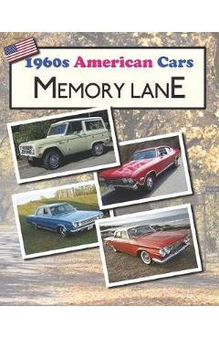 Poza produsului 1960s American Cars Memory Lane: large print picture book for dementia patients - Hugh Morrison