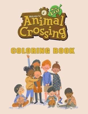 Coperta cărții 'Animal Crossing Coloring Book: Wonderful book for Animal Crossing fans Amazing Updated Images with Perfect Quality 2020'