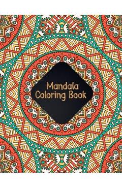 Mandala Coloring Book for Kids: Ages 6-8, 9-12, Fun, Easy Mandalas For  Girls, Boys (Large Print / Paperback)