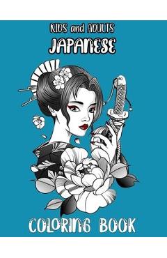 Coperta cărții 'Kids and Adults Japanese Coloring Book: : Learn to Draw Japanese and Manga - Step by Step hair love childrens book'