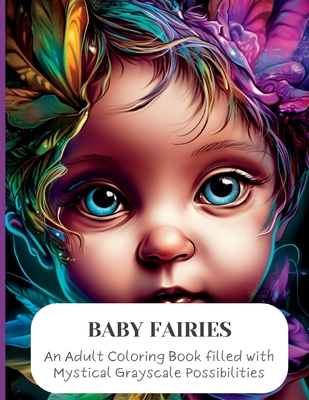 Baby Fairies: An Adult Coloring Book filled with Mystical Grayscale Possibilities - Enchanting Escapes