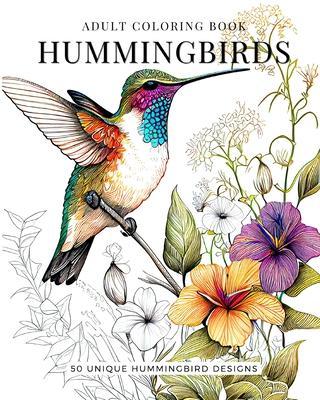 Hummingbirds (Coloring Book) - Anton Fox