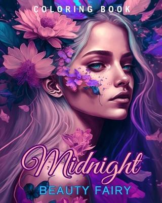 Midnight Beauty Fairy Coloring Book - Jolly Bern