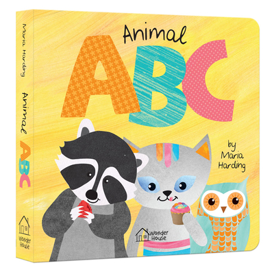 Animal ABC: Playful Animals Teach A to Z (Padded Board Book) - Wonder House Books