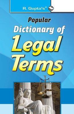 Coperta cărții 'Dictionary of Legal Terms - Rph Editorial Board'