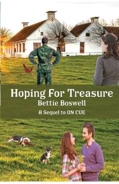 Coperta cărții 'Hoping For Treasure: Sequel to On Cue - Bettie Boswell'