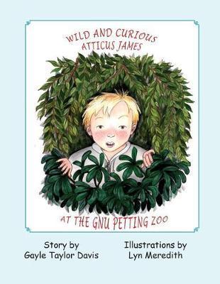 Wild and Curious Atticus James at the Gnu Petting Zoo - Gayle Taylor Davis