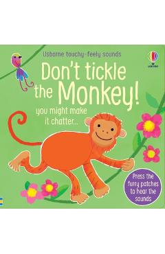 Coperta cărții 'Don't Tickle the Monkey! - Sam Taplin'