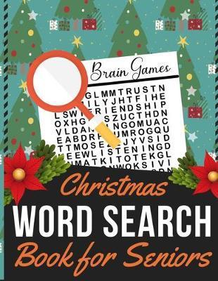 Christmas Word Search Book for Seniors: Holiday themed word search puzzle book Puzzle Gift for Word Puzzle Lover Brain Exercise Game - Dipas Press