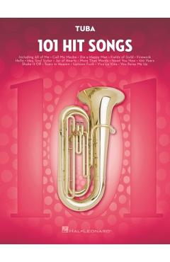 Coperta cărții '101 Hit Songs for Tuba - Hal Leonard Publishing Corporation'