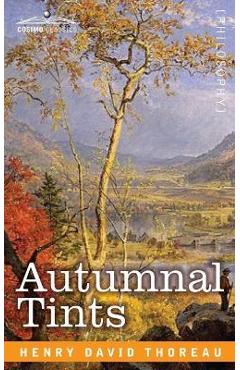 Coperta cărții 'Autumnal Tints - Henry David Thoreau'