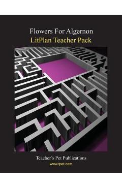 Coperta cărții 'Litplan Teacher Pack: Flowers for Algernon - Barbara M. Linde'