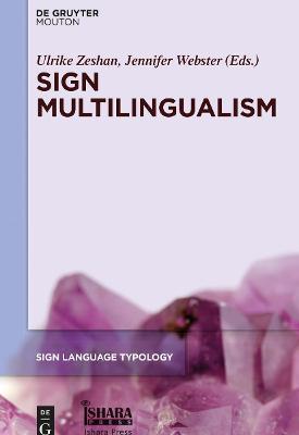 Coperta cărții 'Sign Multilingualism - Ulrike Zeshan'