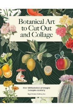 The Cut Out And Collage Book Vintage Botanical Plants: 150 High