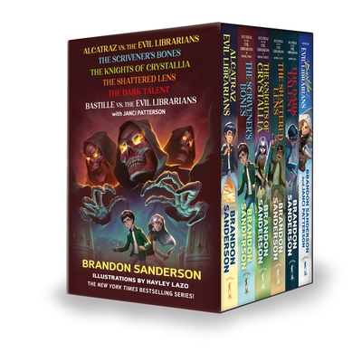 Alcatraz Versus the Evil Librarians Tpb Boxed Set: Books 1-6 - Brandon Sanderson