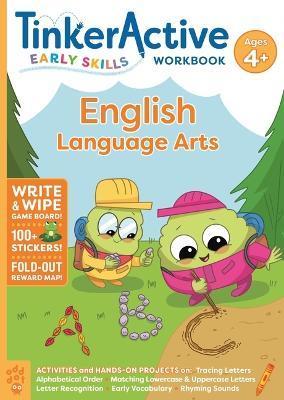 Tinkeractive Early Skills English Language Arts Workbook Ages 4+ - Kate Avino
