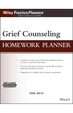 Grief Counseling Homework Planner, (with Download) - Phil Rich