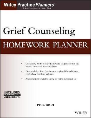 Grief Counseling Homework Planner, (with Download) - Phil Rich