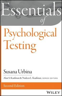Essentials of Psychological Testing - Susana Urbina
