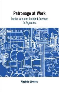 Coperta cărții 'Patronage at Work - Virginia Oliveros'