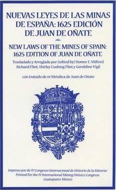 Coperta cărții 'New Laws of the Mines of Spain, 1625 - Homer Milford'