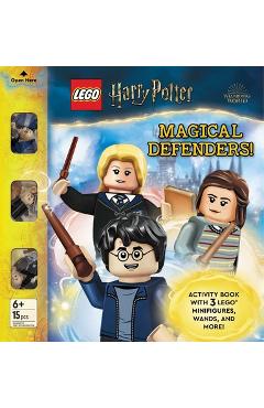 Poza produsului Lego Harry Potter: Magical Defenders: Activity Book with 3 Minifigures and Accessories - Ameet Publishing