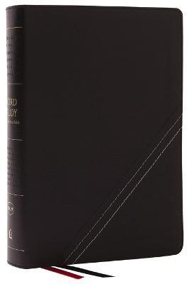 Nkjv, Word Study Reference Bible, Bonded Leather, Black, Red Letter, Thumb Indexed, Comfort Print: 2,000 Keywords That Unlock the Meaning of the Bible - Thomas Nelson
