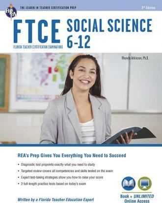 FTCE Social Science 6-12 (037) Book + Online - Rhonda Atkinson