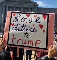 Coperta cărții 'Love Letters to trump - Gerry Courtney'